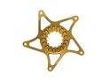 ABSOLUTE BLACK E-Bike Chainring Spider for Bosch Gen 3 Boost 52 mm | gold