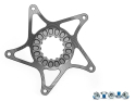 ABSOLUTE BLACK E-Bike Chainring Spider for Bosch Gen 3 Boost 52 mm | titanium