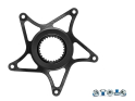 ABSOLUTE BLACK E-Bike Chainring Spider for Bosch Gen 4 Boost 53 mm | black