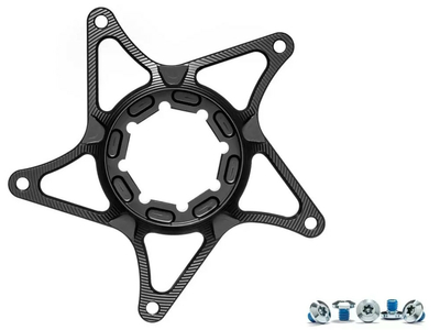 ABSOLUTE BLACK E-Bike Chainring Spider for Specialized Brose Boost 53 mm | black