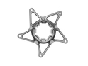 ABSOLUTE BLACK E-Bike Chainring Spider for Specialized Brose Boost 53 mm | titanium
