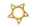 ABSOLUTE BLACK E-Bike Chainring Spider for Specialized SL 1.1 MTB | gold
