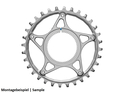 ABSOLUTE BLACK E-Bike Chainring Spider for Specialized SL 1.1 MTB | gold