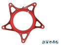 ABSOLUTE BLACK E-Bike Chainring Spider for Specialized SL 1.1 MTB | red