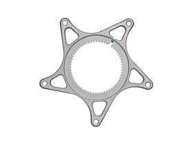 ABSOLUTE BLACK E-Bike Chainring Spider for Specialized SL...