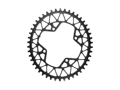 ABSOLUTE BLACK Chainring oval Beach Racing 1-speed 94 4-Bolt | black