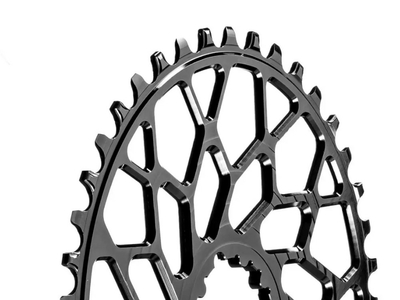 ABSOLUTE BLACK Kettenblatt Direct Mount oval Beach Racing SRAM | schwarz