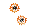 HOPE 13 Tooth Jockey Wheels for Shimano 12-speed | orange
