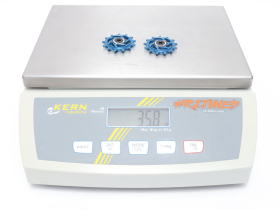 HOPE 13 Tooth Jockey Wheels for Shimano MTB 12-speed | blue