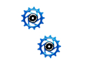 HOPE Schaltwerkröllchen Set Jockey Wheels 13 Zähne für Shimano 12-fach | blau