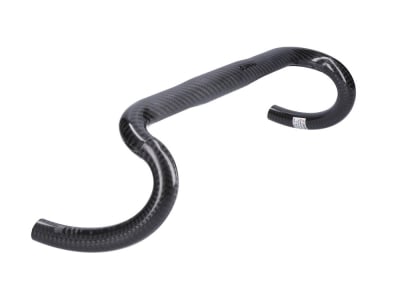 DARIMO Handlebar Carbon Ellipse Gravel | 31,8 mm 3k matte | black 380 mm