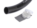 DARIMO CARBON Handlebar Carbon Ellipse Gravel | 31,8 mm 3k glossy | black 380 mm