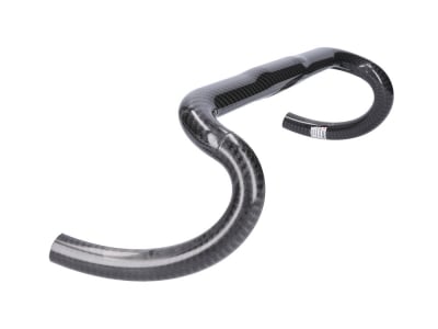 DARIMO Handlebar Carbon Ellipse Gravel | 31,8 mm 3k glossy | black 420 mm
