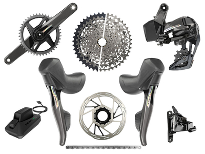 SRAM Force XPLR AXS Wide Disc HRD Flat Mount Gravel Group...