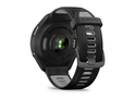 GARMIN Forerunner 965 Smartwatch | Schwarz/Carbongrau DLC Titan | Armband Schwarz/Hellgrau