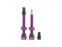 TUBOLIGHT Tubeless Valve Set Universal Aluminum | 50 mm | purple