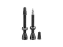 TUBOLIGHT Tubeless Ventil Set universal Messing | 50 mm | schwarz