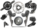 SRAM Force AXS Road Disc HRD Flat Mount Road Group 2x12 | Quarq Powermeter Crank | 46-33 Teeth 172,5 mm 10 - 30 Teeth Paceline XR Rotor 160 mm | Center Lock (front and rear) without Bottom Bracket