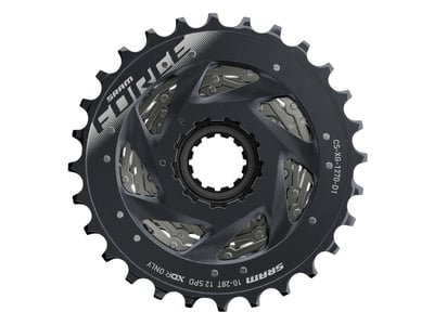 SRAM Force AXS Road Disc HRD Flat Mount Rennrad Gruppe 2x12 | Quarq Powermeter Kurbel | 50-37 Zhne 170 mm 10 - 28 Zhne Paceline Rotor 160 mm | Center Lock (vorn und hinten) SRAM DUB | PressFit PF41 BB86 Road