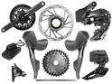 SRAM Force AXS Road Disc HRD Flat Mount Road Group 2x12 | Quarq Powermeter Crank | 50-37 Teeth 172,5 mm 10 - 33 Teeth without Disc Brake Rotors without Bottom Bracket