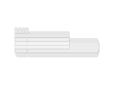 LIZARD SKINS Frame Protector Kit | gloss clear