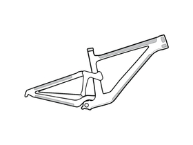 LIZARD SKINS Rahmenschutzfolie Frame Kit | gloss clear