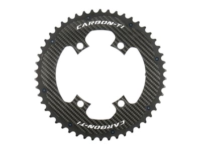CARBON-TI Chainring X-CarboRing EVO BCD 110 asymmetric 4 arms | Outer Ring 50 Teeth