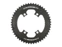 CARBON-TI Chainring X-CarboRing EVO BCD 110 asymmetric 4 arms | Outer Ring 54 Teeth