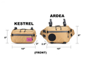 SWIFT INDUSTRIES Handlebar Bag Kestrel 2,0 liter | coyote