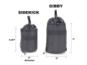 SWIFT INDUSTRIES Vorbautasche Gibby 2,25 Liter | black