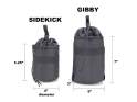 SWIFT INDUSTRIES Vorbautasche Sidekick 1,0 Liter | black