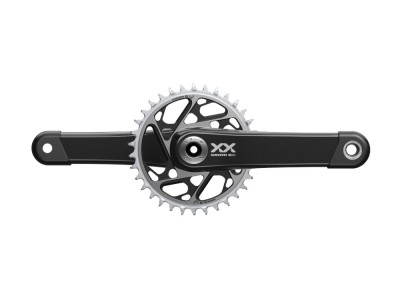 SRAM XX SL Eagle DUB Crank | 55 mm Chainline 174 mm Q-Faktor | black 175 mm