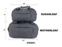 SWIFT INDUSTRIES Sugarloaf Basket Bag 11,5 liter | teal