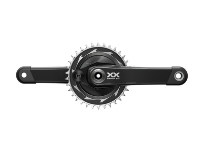SRAM XX SL Eagle Transmission Power Meter DUB Kurbel | 55 mm Kettenlinie 174 mm Q-Faktor | schwarz 175 mm