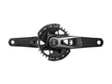 SRAM X0 Eagle Transmission Power Meter DUB Crank | 55 mm Chainline 174 mm Q-Factor Spindle | black 170 mm