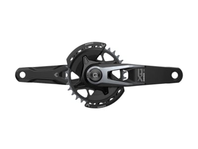 SRAM X0 Eagle Transmission Power Meter DUB Crank | 55 mm Chainline 174 mm Q-Factor Spindle | black 175 mm