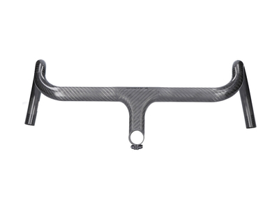 DARIMO CARBON Stem-Handlebar-Unit Nexum Carbon Gravel | 3k matte / Decals black | 420 mm