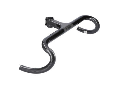 DARIMO CARBON Stem-Handlebar-Unit Nexum Carbon Gravel | UD glossy / Decals black | 380 mm  100 mm