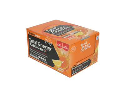NAMEDSPORT Energiegel Total Energy Carbo Gel Agrumix | 40 ml | 24 Beutel Box