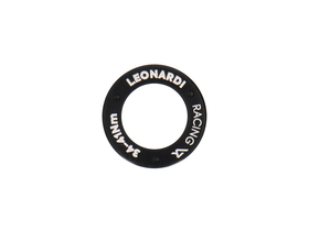 LEONARDI RACING lockring set for crankarms | black