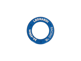 LEONARDI RACING Lockring Set für Kurbelarme | blau