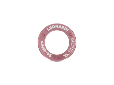 LEONARDI RACING Lockring Set für Kurbelarme | pink