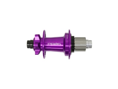HOPE Rear Hub Pro 5 | Classic 6-Hole 12x148 mm Boost thru axle Freehub Shimano Micro Spline | E-Bike | purple