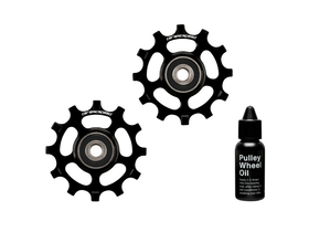 CERAMICSPEED Pulley Wheels Aluminum Coated | 12 Teeth for...