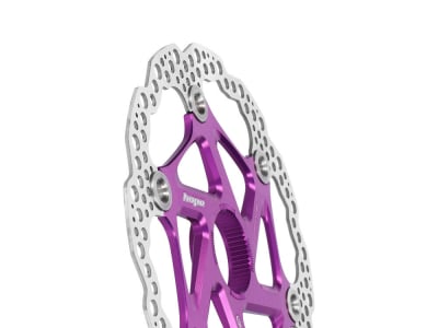 HOPE Brake Disc Floating Rotor MTB Center Lock two part | purple