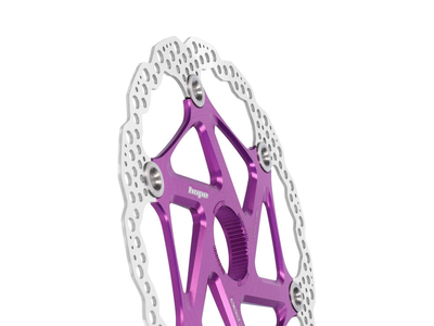 HOPE Bremsscheibe Floating Rotor MTB Center Lock zweiteilig | purple 203 mm