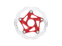 HOPE Brake Disc Floating Rotor MTB Center Lock two part | red 160 mm