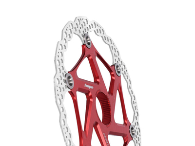 HOPE Bremsscheibe Floating Rotor MTB Center Lock zweiteilig | rot 203 mm