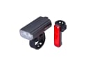 BBB CYCLING Lightset BLS-174 Headlight Strike Duo 1200 BLS-171 + Remote Control + Rear Light Mini Signal BLS-137 | international version