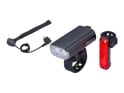 BBB CYCLING Lightset BLS-174 Headlight Strike Duo 1200 BLS-171 + Remote Control + Rear Light Mini Signal BLS-137 | international version